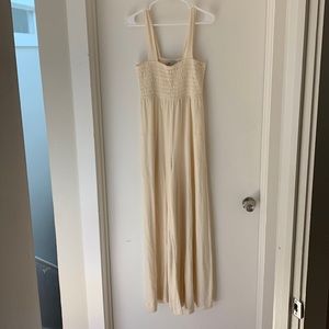 Free People Beach wide leg jumpsuit